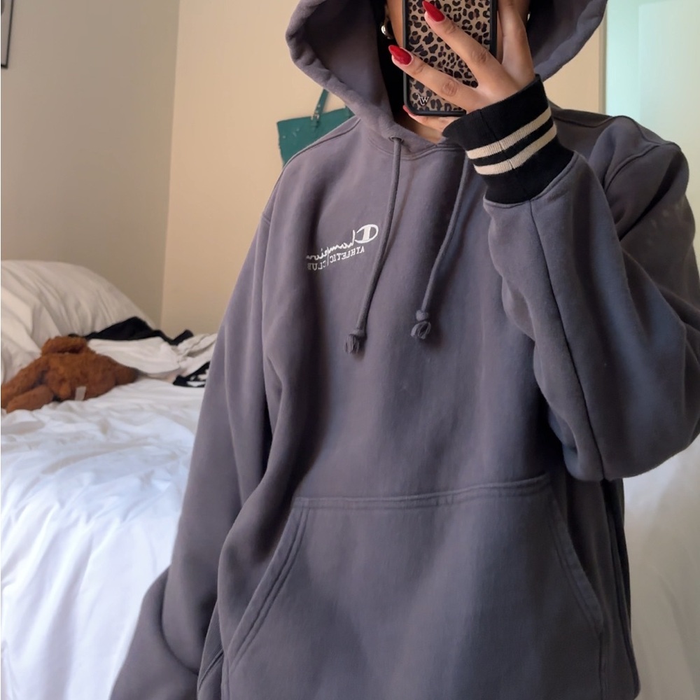 Champion Gray Hoodie